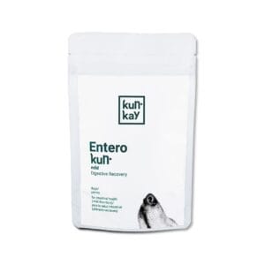 Enterokun- Suplemento para diarrea leve puntual, flatulencias, mala calidad fecal o cambio de alimentación