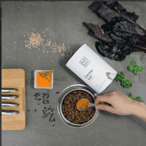 Dermakun - Suplemento para  picor, enrojecimiento, inflamación de la piel o mala calidad del pelo y periodos de muda