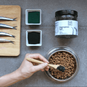 Supergreenkun-  Suplemento para hembras lactantes, gestantes, animales convalescientes y complemento dieta BARF