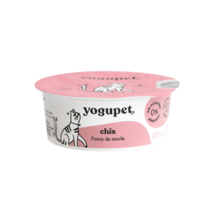 Yogupet para gato sabor Chía - Mejora el tránsito intestinal
