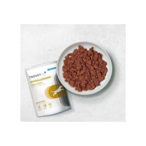 Hypoallergenic pato fresco comida humeda