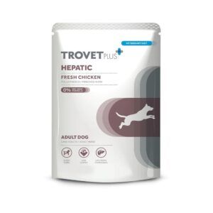 Trovetplus Hepatic pollo fresco alimento húmedo