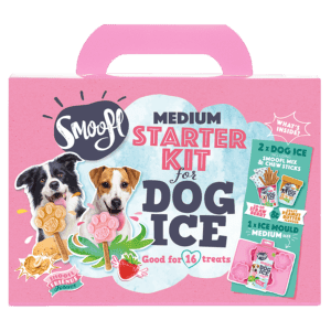 Smoofl Kit Fresa y Mantequilla de Cacahuete Perros - Medium
