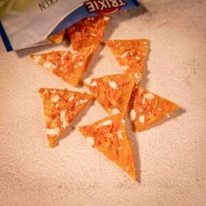 pizza de pollo para perros snack natural crujiente