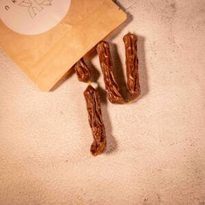 Ristras de salchichas deshidratadas