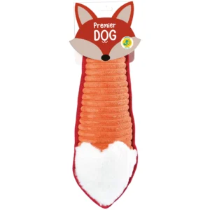 Juguete Cola de Zorro Premier DOG, con textura agradable, es perfecto para juegos de lanzar, tirar y atrapar.