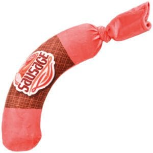 El Juguete Fast Food Salchicha Premier DOG combina diversión y seguridad para tu perro.