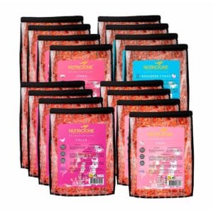 Pack Iniciación Dieta BARF Menús Completos 16x500g con pollo, pavo, cerdo y boquerón/pavo, alimento natural y equilibrado para perros