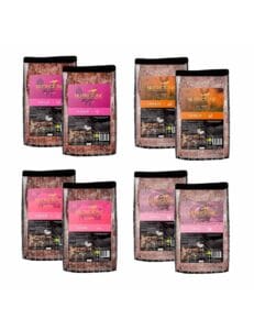 Imagen del Pack Iniciaci&oacute;n Dieta BARF All Meat con 8 paquetes de carne natural para perros y gatos, variedad de cerdo, conejo, pollo y pavo