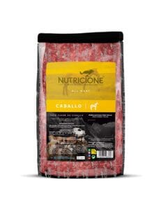 All Meat Caballo 1kg Nutricione para perros y gatos &ndash; carne de caballo natural BARF
