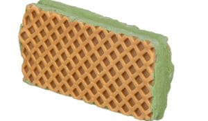 s&aacute;ndwich de helado para perros con pollo verde KazokuPets