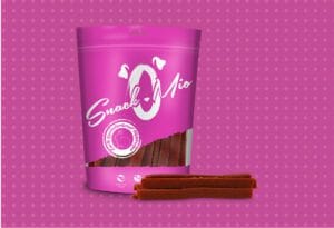 tiras de conejo para perros SnackOMio naturales y crujientes