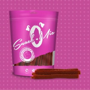 tiras de conejo para perros SnackOMio naturales y crujientes