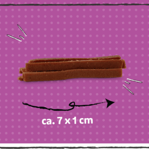 tiras de conejo para perros SnackOMio naturales y crujientes