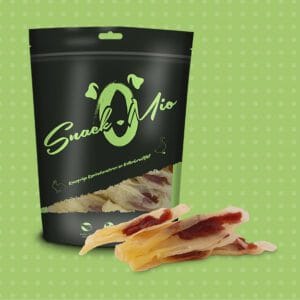 Oreja de conejo y pechuga de pato