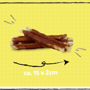 Pato y ternera palo masticable