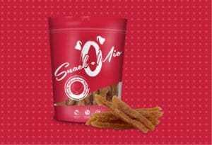 tiras de pollo para perros SnackOMio naturales y tiernas