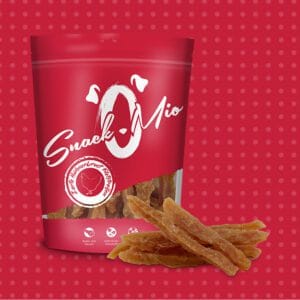 tiras de pollo para perros SnackOMio naturales y tiernas