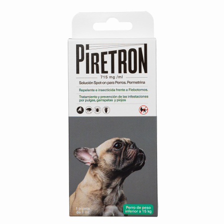 Solución spot-on para perros pequeños