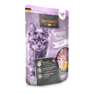 LEONARDO Senior Puro en Pollo para gatos 100% natural