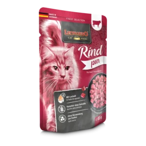 LEONARDO Puro en Ternera para gatos 100% natural