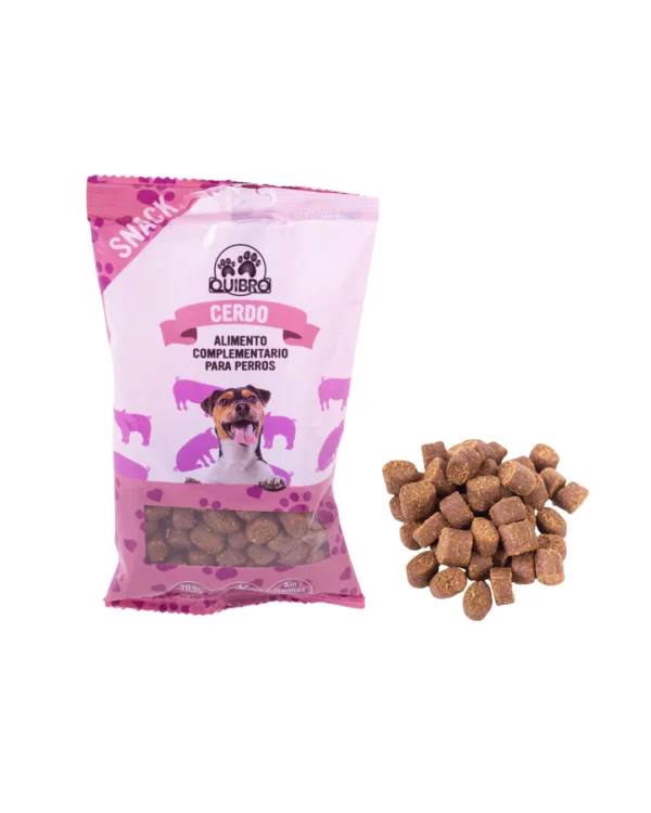 Quibropets SNACKS NATURAL CERDO-85g