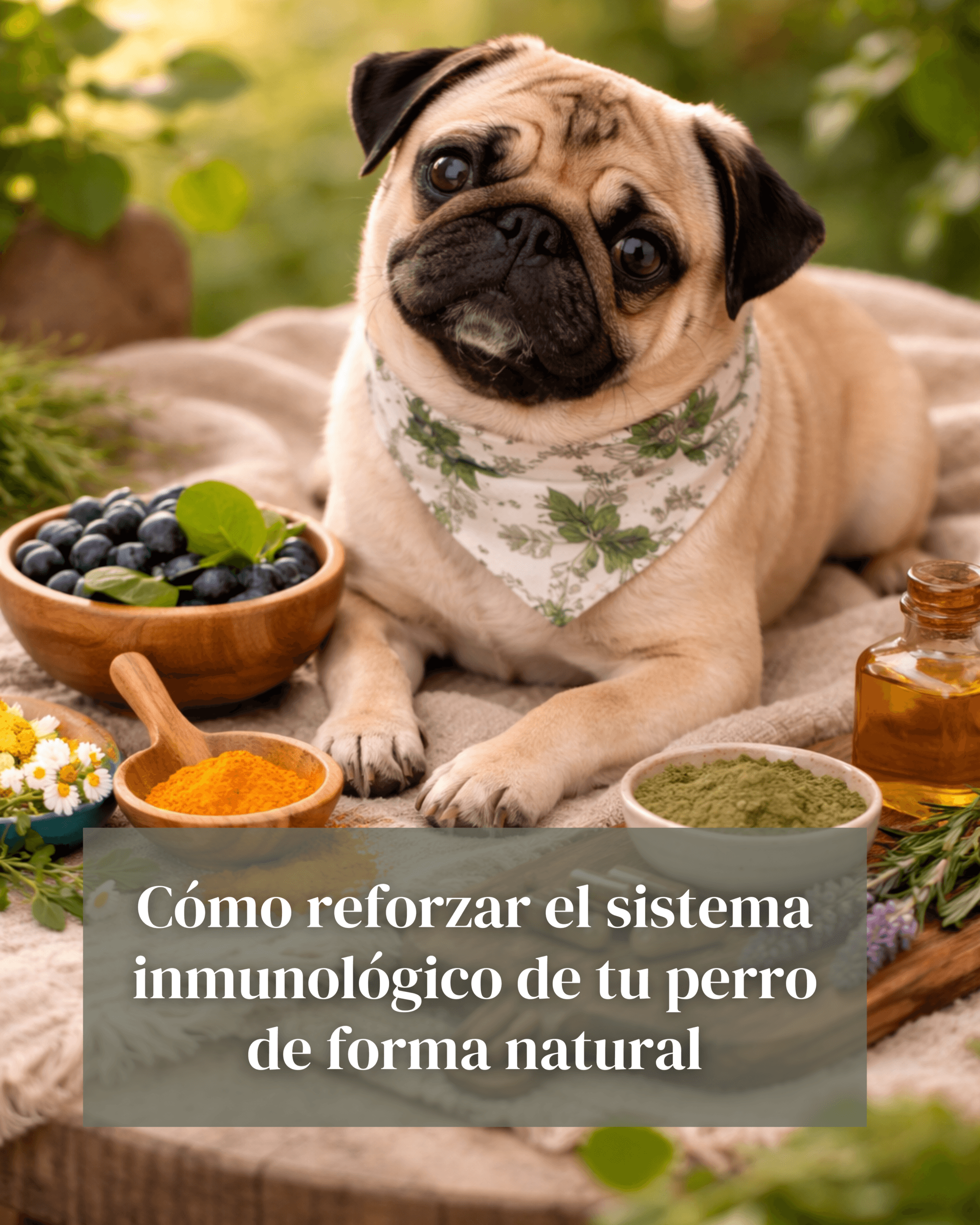 reforzar el sistema inmunológico de tu perro