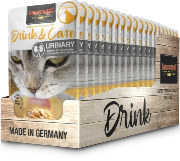 LEONARDO Drink Care caja completa