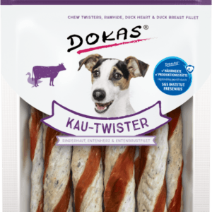 snack mascar para perros con pato
