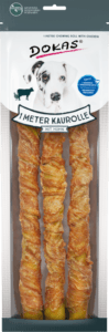 snack rollo de mascar para perro con pollo