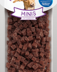snack de pechuga de pato para perros