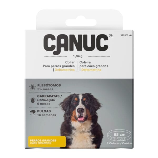 collar antiparasitario Deltametrina perros