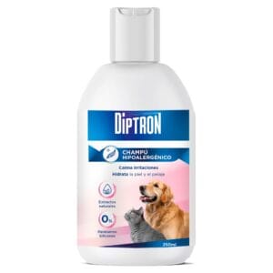 champ&uacute; hipoalerg&eacute;nico para mascotas