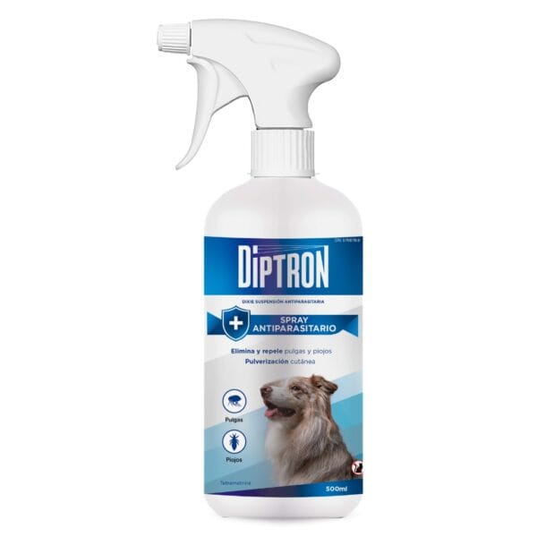 spray antiparasitario para perros Diptron