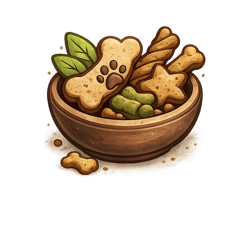 Icono Kazoku de snacks naturales con sentido para mascotas